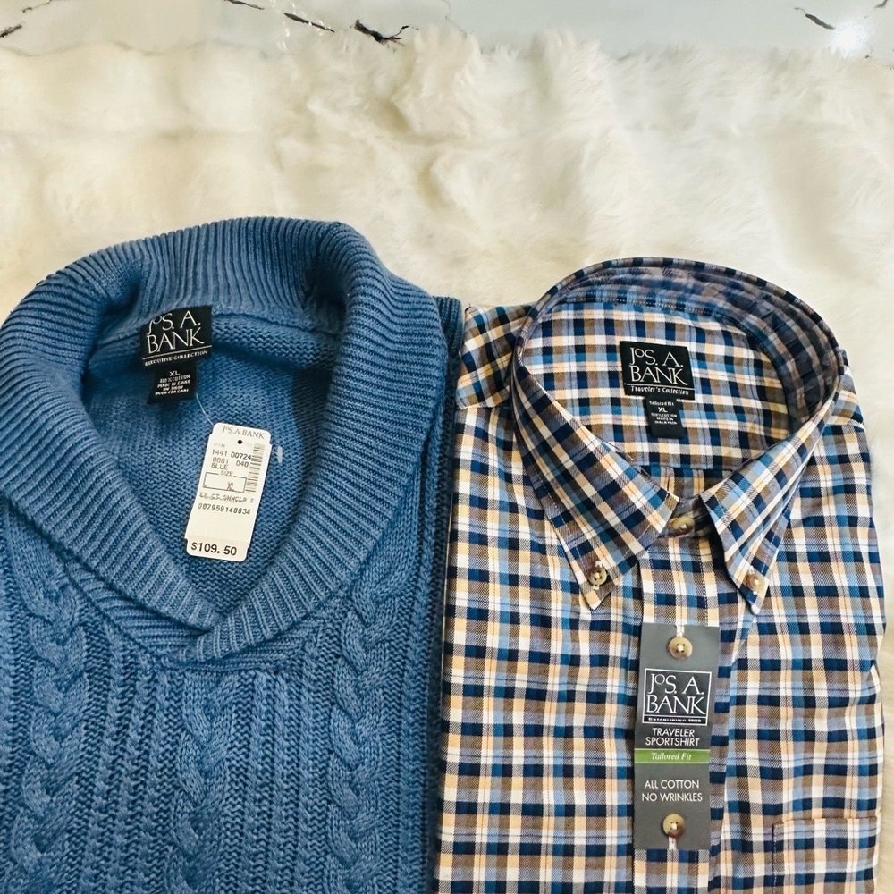 JOS A BANKS Sweater Set NWT